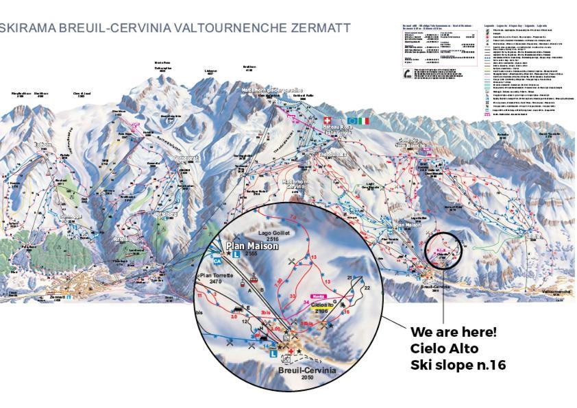 Cervinia Sky & Ski Брей-Червиния Экстерьер фото